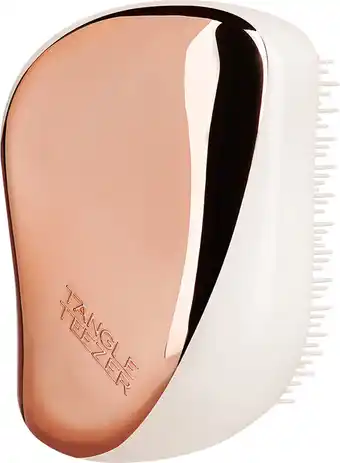 De Online Drogist Tangle teezer antiklit haarborstel compact goudroze 1st aanbieding