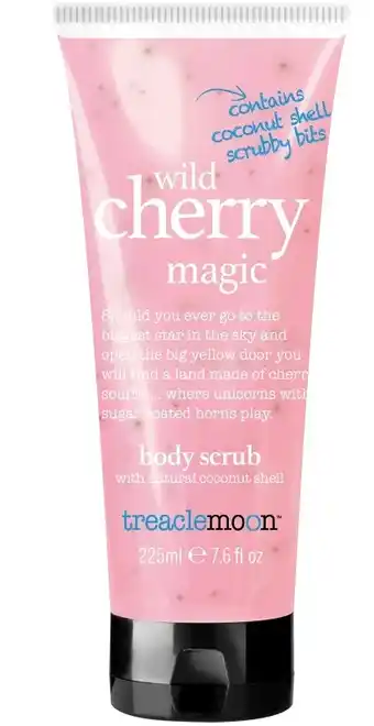 De Online Drogist Treaclemoon wild cherry magic bodyscrub 225ml aanbieding