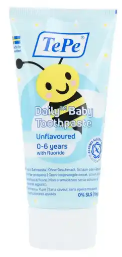 De Online Drogist Tepe daily baby tandpasta 1st aanbieding