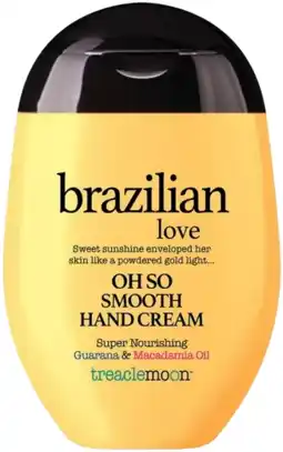 De Online Drogist Treaclemoon brazilian love oh so smooth hand cream 75ml aanbieding