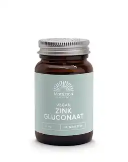 De Online Drogist Mattisson healthstyle zink gluconaat 25mg 60tb aanbieding