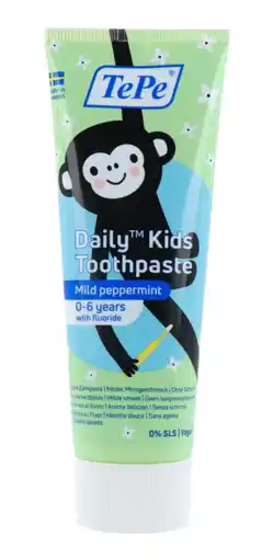 De Online Drogist Tepe daily kids tandpasta 1st aanbieding