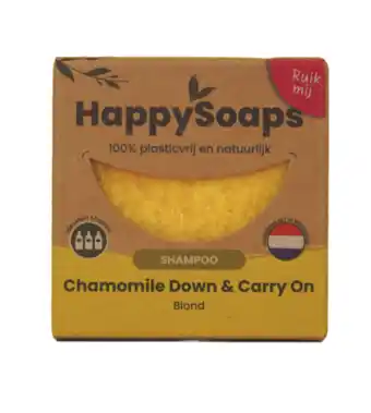 De Online Drogist Happysoaps chamomile shampoobar 70gr aanbieding