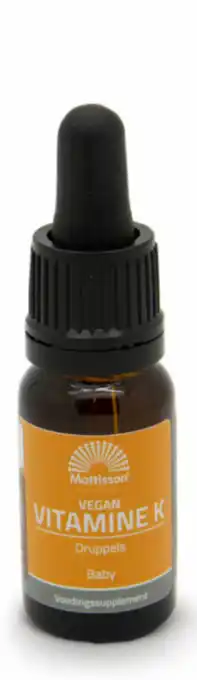 De Online Drogist Mattisson healthstyle vitamine k baby vegan druppels 10ml aanbieding