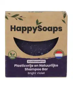 De Online Drogist Happysoaps shampoo bar violet 70gr aanbieding