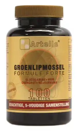 De Online Drogist Artelle groenlipmossel formule forte tabletten 100tb aanbieding