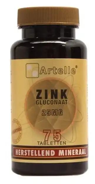 De Online Drogist Artelle zink gluconaat 25mg tabletten 75tb aanbieding