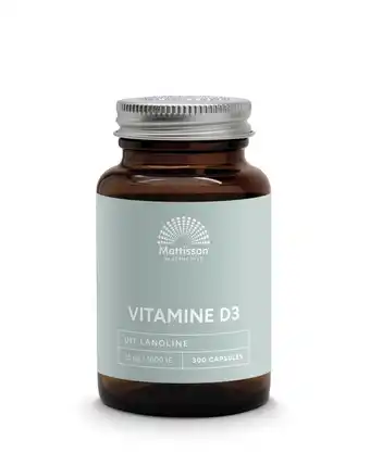 De Online Drogist Mattisson healthstyle absolute vitamine d3 25mcg softgels 300sg aanbieding