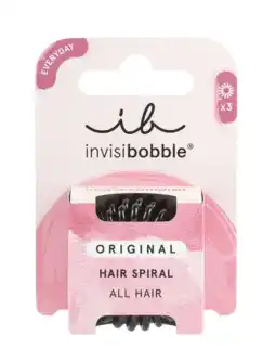 De Online Drogist Invisibobble original hair spiral true black 3st aanbieding