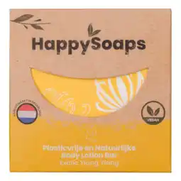 De Online Drogist Happysoaps exotic ylang ylang bodylotion bar 65gr aanbieding