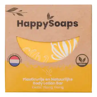 De Online Drogist Happysoaps exotic ylang ylang bodylotion bar 65gr aanbieding