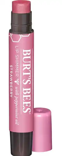 De Online Drogist Burt's bees lipshimmer strawberry 2,6gr aanbieding
