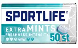 De Online Drogist Sportlife extra mints 50st aanbieding