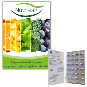 De Online Drogist Nutrivian gezonde weerstand - 4 weekse kuur met gepersonaliseerde vitamines 28st aanbieding