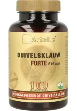 De Online Drogist Artelle duivelsklauw forte vegacapsules 100cp aanbieding