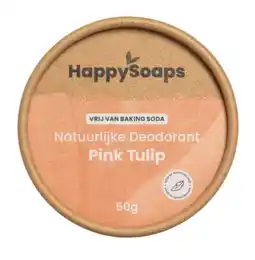 De Online Drogist Happysoaps pink tulip deodorant 50gr aanbieding
