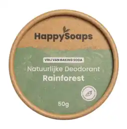 De Online Drogist Happysoaps rainforest deodorant 50gr aanbieding