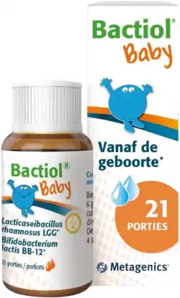 De Online Drogist Metagenics bactiol baby druppels 5,7ml aanbieding