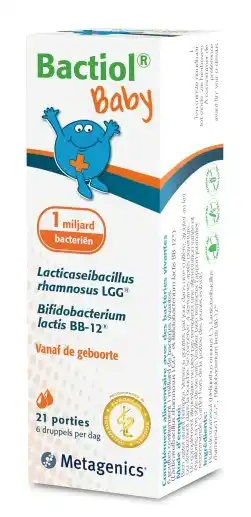 De Online Drogist Metagenics bactiol baby druppels 5,7ml aanbieding