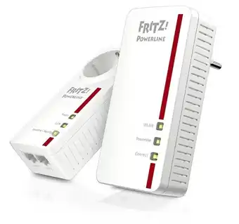 Expert Avm fritz!powerline 1260e wlan set powerline wit aanbieding