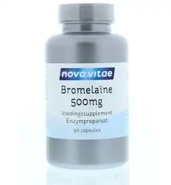 Drogisterij.net Nova vitae bromelaine 500 mg (90ca) aanbieding