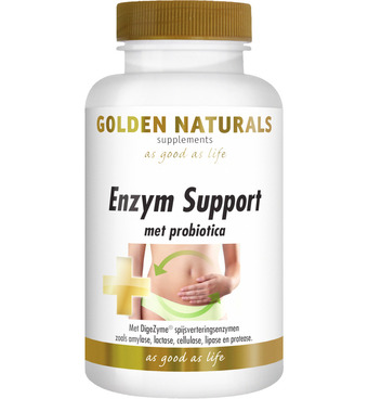 Drogisterij.net Golden naturals spijsverteringsenzymen (60vc) aanbieding