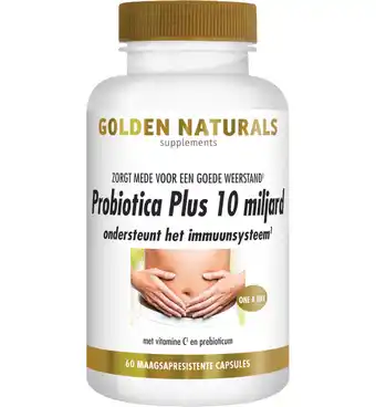 Drogisterij.net Golden naturals probiotica 10 miljard (60vc) aanbieding