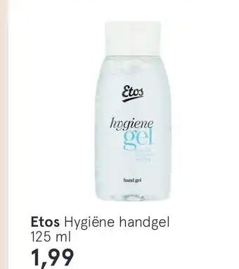 Etos Etos Hygiëne handgel 125 ml aanbieding