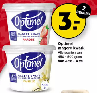 Hoogvliet Optimel magere kwark aanbieding