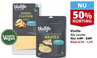 Hoogvliet Violife aanbieding