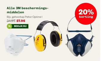 Welkoop Alle 3m beschermings middelen aanbieding