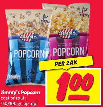 Nettorama Jimmy's Popcorn aanbieding