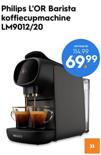 Blokker Philips L'OR Barista koffiecupmachine LM9012/20 aanbieding