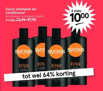 Etos Syoss shampoo en conditioner aanbieding