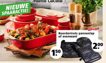 Poiesz Noordertrots pannenlap of ovenwant aanbieding