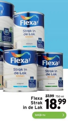 GAMMA Flexa strak in de lak aanbieding