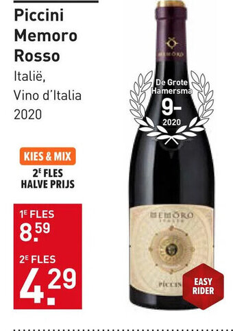 Gall & Gall Piccini Memoro Rosso aanbieding
