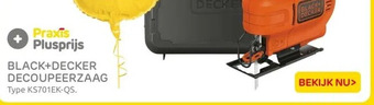 Praxis Black+decker decoupeerzaag aanbieding