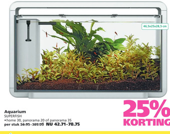 Ranzijn Aquarium superfish aanbieding