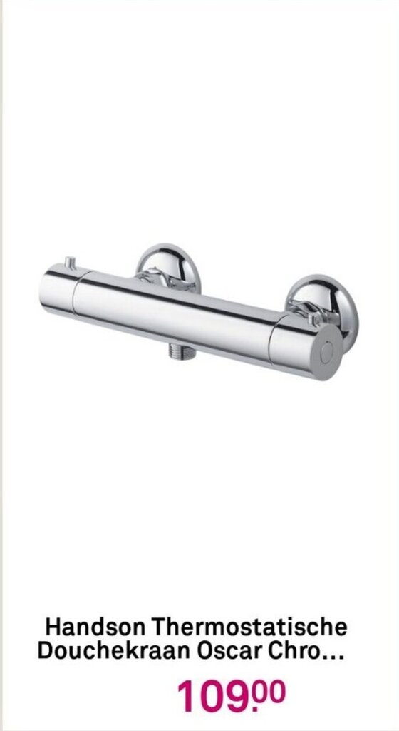 Handson Thermostatische Douchekraan Oscar Chro aanbieding bij Karwei