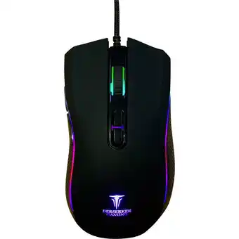 Conrad Berserker gaming s2 gaming-muis usb optisch zwart 7 toetsen 800 dpi, 1600 dpi, 2400 dpi, 3200 dpi, 4800 dpi, 6400 dpi verlich aanbieding