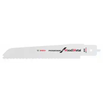 Conrad Bosch accessories 2608656931 reciprozaagblad m 3456 xf progressor for wood and metal, voor pfz 500 e zaagbladlengte 235 mm 1  aanbieding