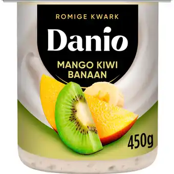 Dekamarkt Danio romige kwark mango kiwi banaan aanbieding