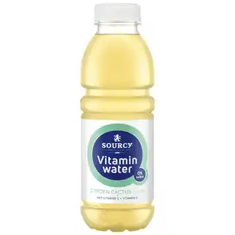 Dekamarkt Sourcy vitaminwater citroen-cactus aanbieding