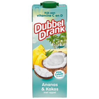 Dekamarkt Dubbeldrank ananas kokos aanbieding