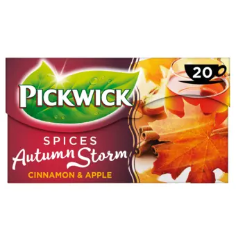 Dekamarkt Pickwick spices autumn storm zwarte thee aanbieding
