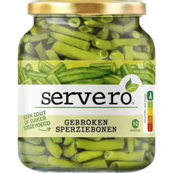Dekamarkt Servero sperziebonen aanbieding