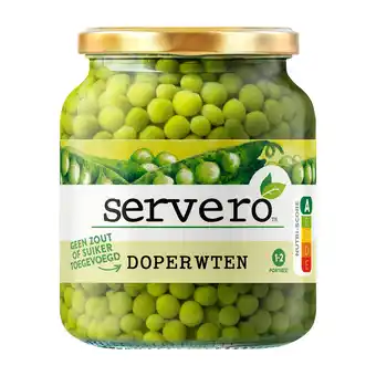 Dekamarkt Servero doperwten extra fijn aanbieding