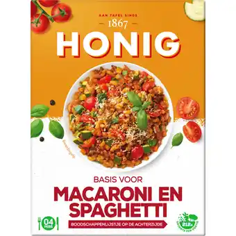 Dekamarkt Honig kruidenmix macaroni & spaghetti aanbieding