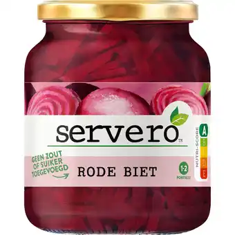 Dekamarkt Servero rode biet aanbieding